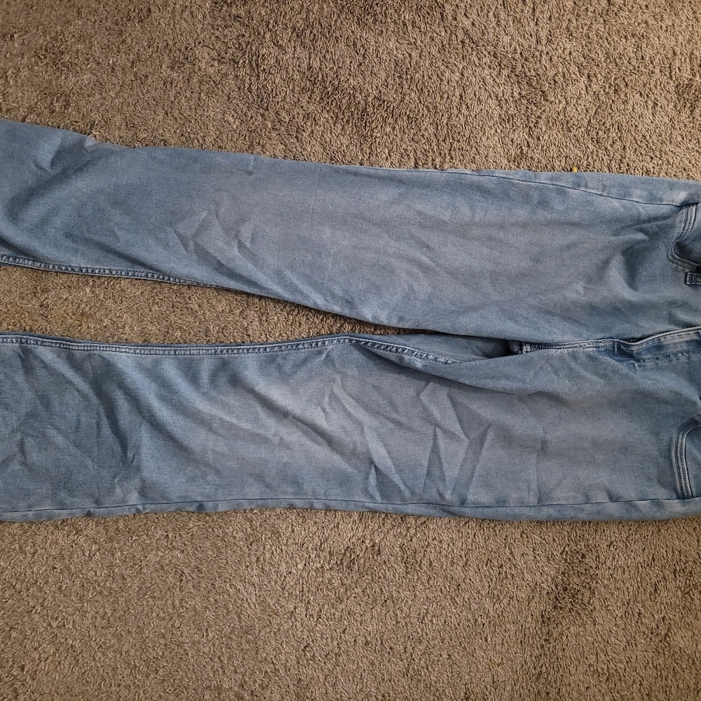 Aerie pull-on flared jeans